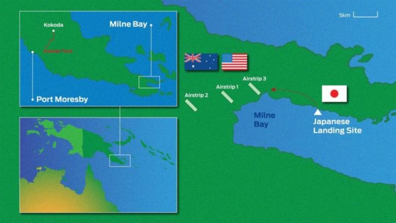 Milne Bay Map