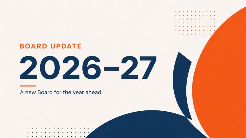 DCCQ Board Update 2026–27 — a new Board for the year ahead